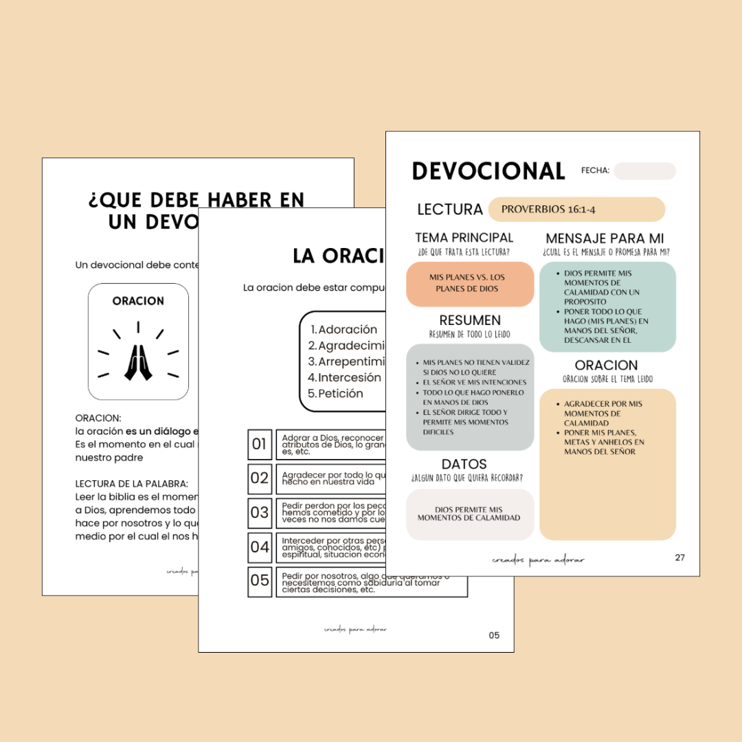 Guia completa: Como hacer un devocional